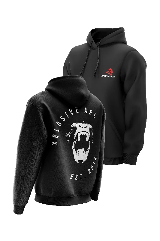 Weekend Offers That Excite XAPE Growler Black Hoodie