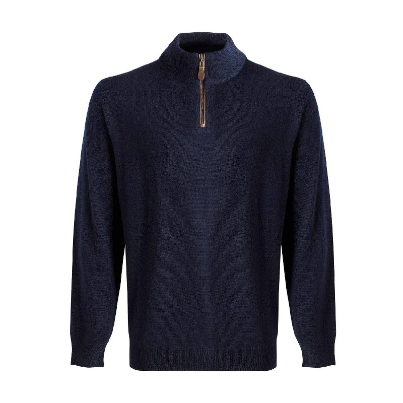 Extra Savings Elevate Your Wardrobe with the Versatile Quarter Zip Mockneck Sweaters in Extra Fine Merino Wool - Available in 10 Vibrant Colors