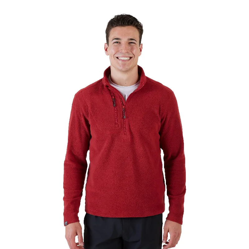Great Deals Men's Fireside Fleece Quarter Zip