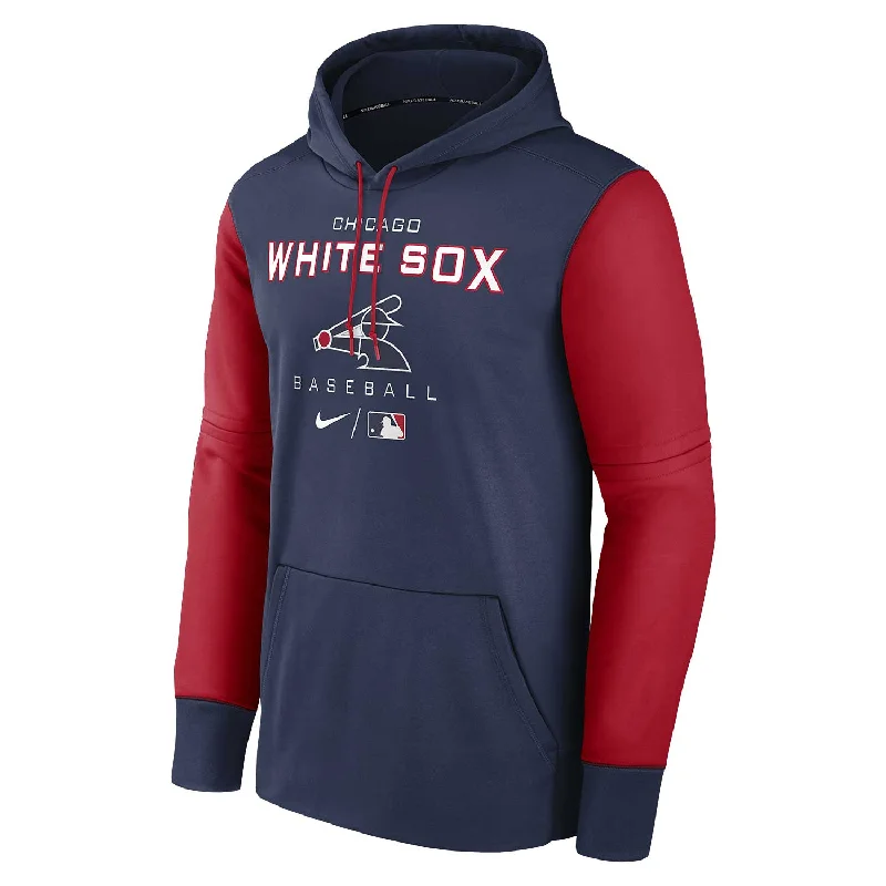 Exclusive Offer Chicago White Sox Nike AC Therma Alternate Hooded Sweatshirt