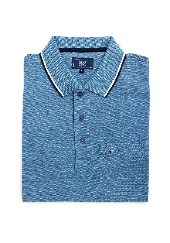 Act Fast Daniel Grahame Short Sleeve Polo Shirt, Dark Blue