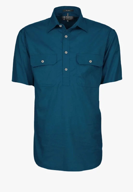 Doorbuster Deal Pilbara Mens C/Front S/Sleeve Work Shirt RM200CFS