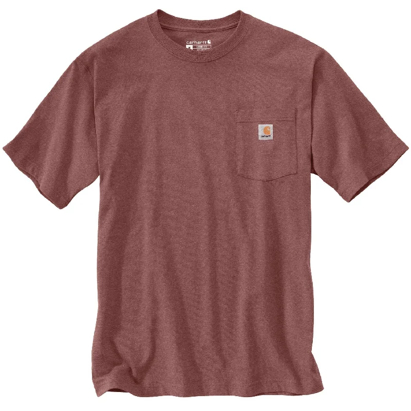 Weekend Deal K87 - Loose Fit Heavyweight Pocket Tee, Apple Butter