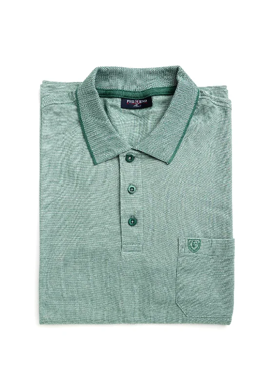 Buy Today Pre End Tony Polo Shirt, Smoke Pine