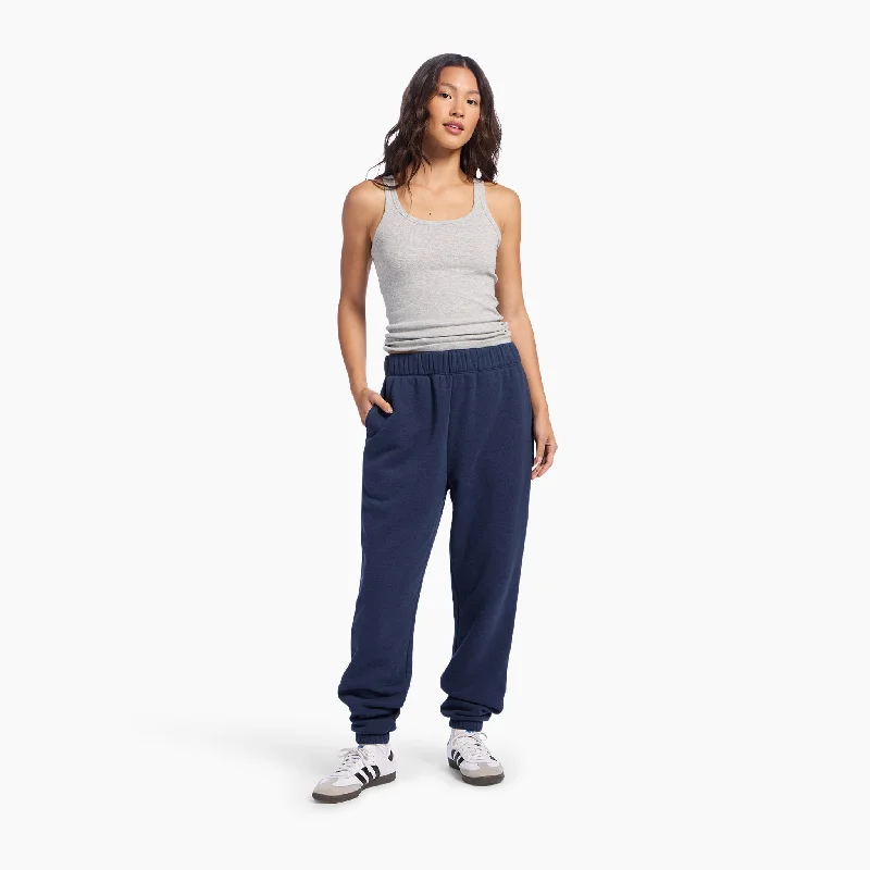 Weekend Specials You Can't Miss Vintage Fleece Jogger | Navy