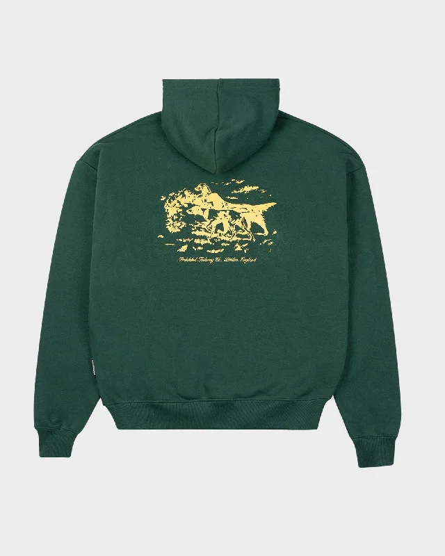 Exclusive Weekend Offers Inside Drift Hunt Hoodie British Racing Green