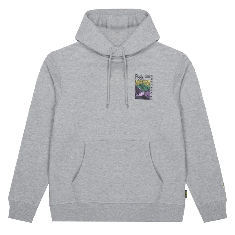 Best Bargains Hikerdelic Hotel Hoodie Grey Marl