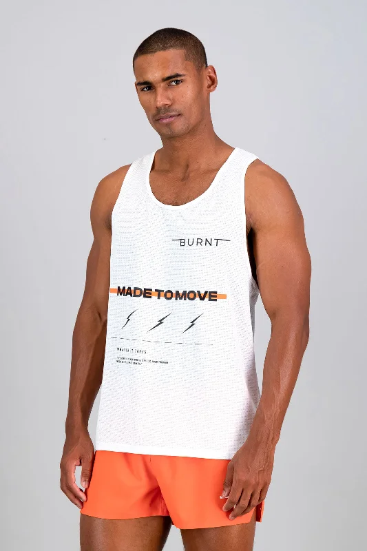 Weekend Savings Delight SpeedMesh™ Men's Pro Tank - White