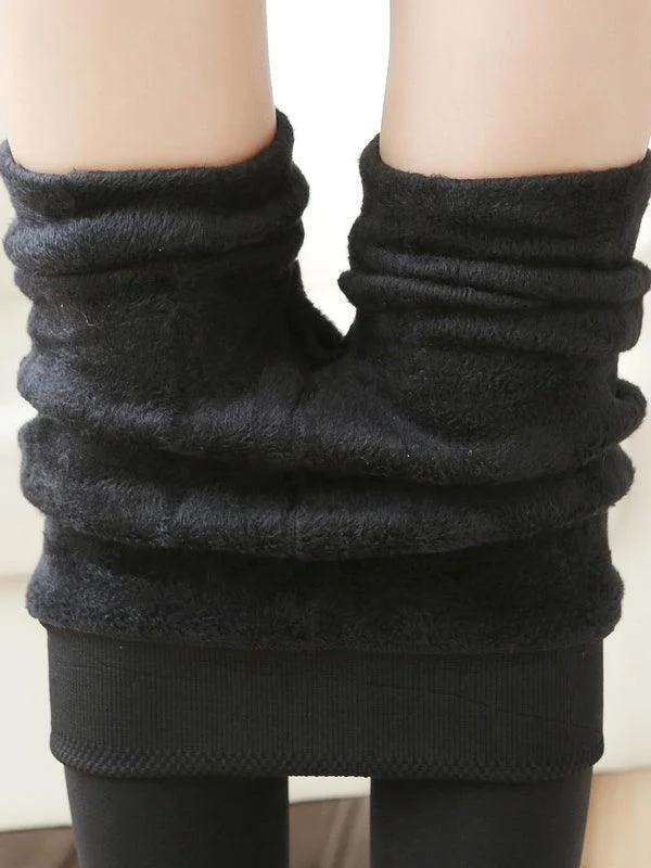 Weekend Discounts to Enjoy VibeMartini-Simple Skinny Leg Keep Warm Leggings