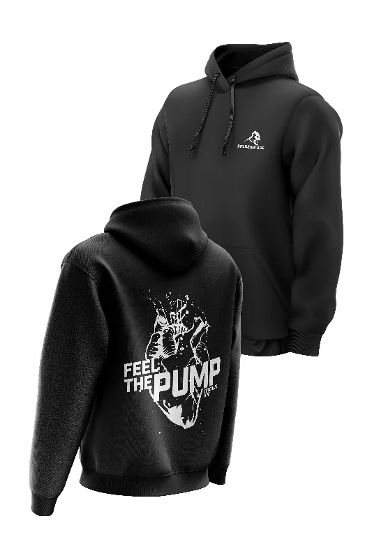 Weekend Discounts to Snag XAPE Feel The Pump Hoodie - Black
