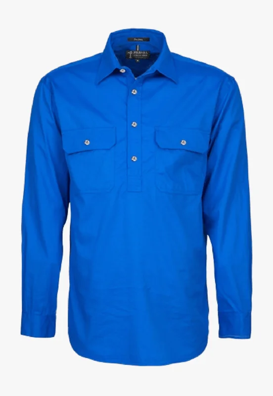 Savings Galore Pilbara Mens Closed Front Work Shirt RM200CF