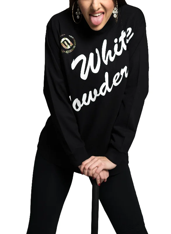 Price Drop Gully Klassics "White Powder" Long Sleeve T-Shirt