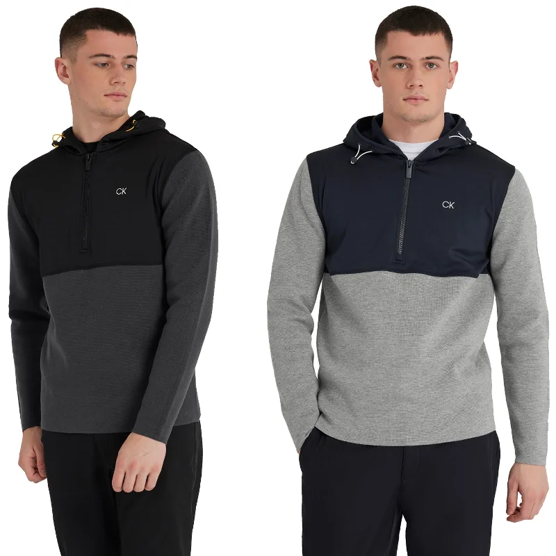 Weekend Specials to Savor Calvin Klein Mens Yosemite Half Zip Hoodie