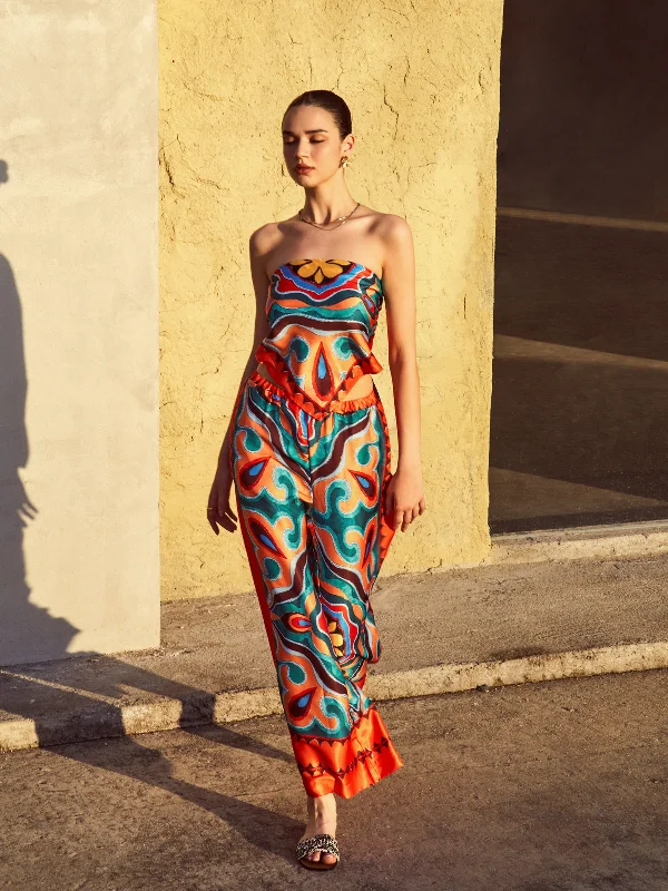 The Best Deal Flaming Passions Graceful Wide Leg Pants