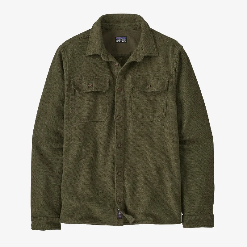 Bonus Savings Patagonia Men's Fjord Loft Shirt - Basin Green