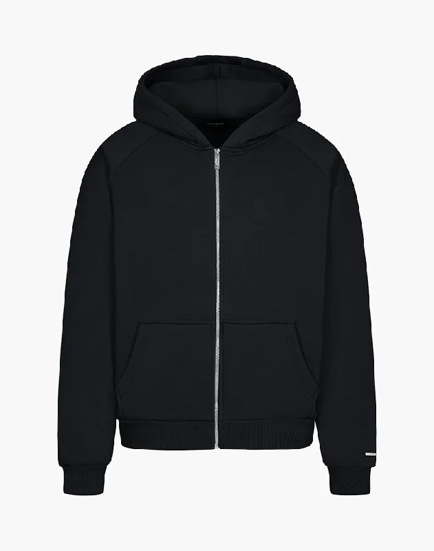 Exclusive Access RAGLAN ZIP-HOODIE (BLACK)