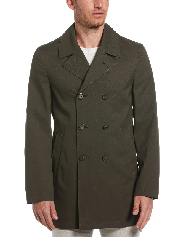Instant Savings Elias All Weather Nylon Pea Coat