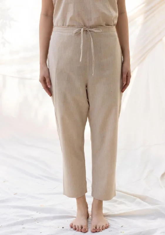 Weekend Specials to Cherish Beige Straight Pants