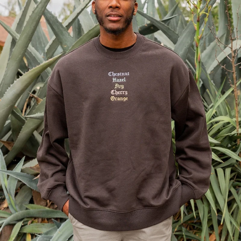 Low Cost Embroidered Streets Men's Heavy Crew