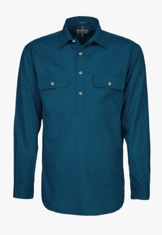 Special Price Pilbara Mens Closed Front Work Shirt RM200CF