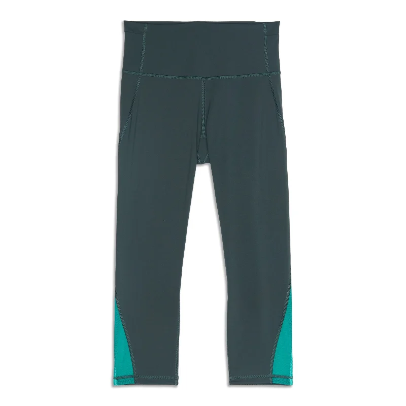 Unbeatable Deal Mix And Mesh Crop - Resale