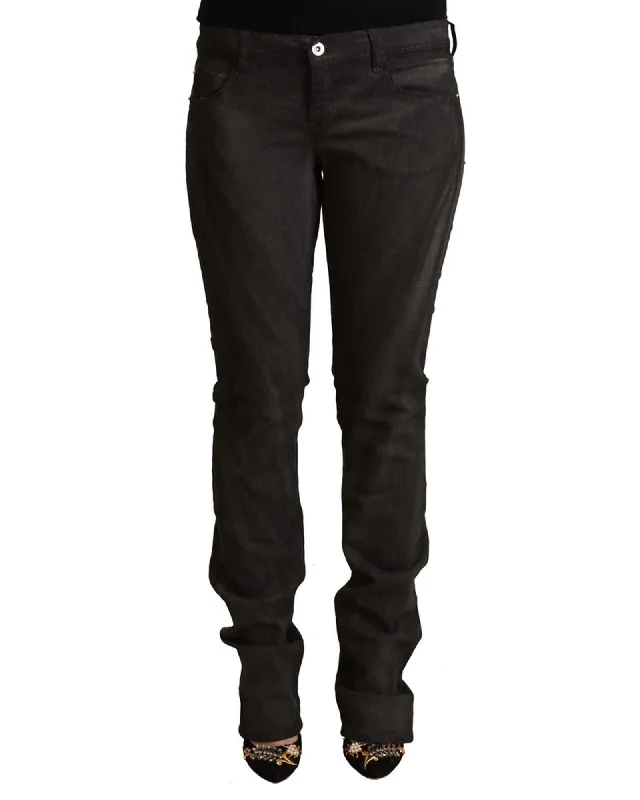 Weekend Savings Bonanza CNC Costume National Mid Waist Cotton Skinny Pants W27 US Women
