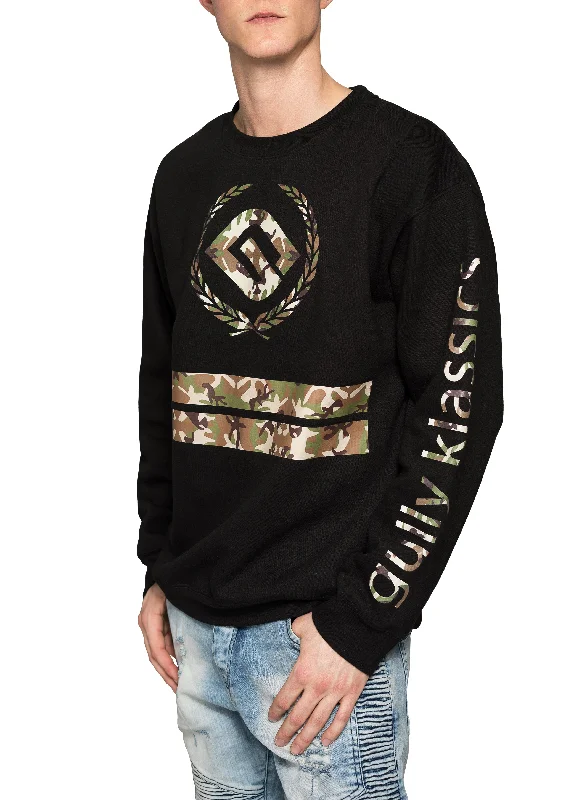 Weekend Bargains to Love Gully Klassics Camo Crewneck