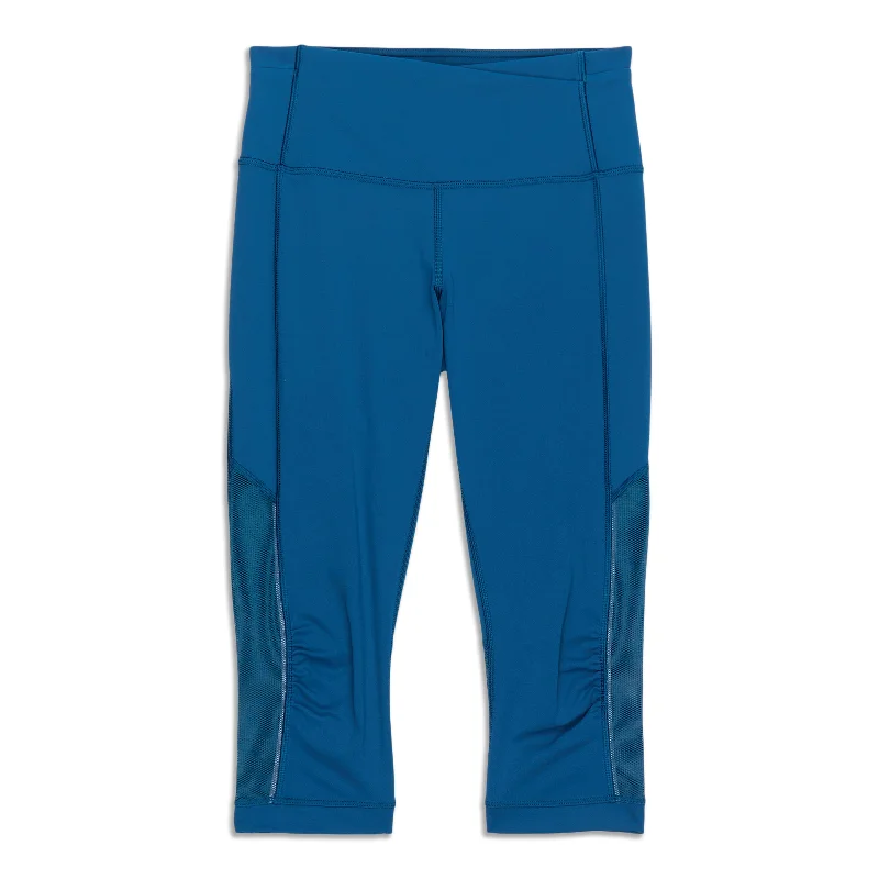 Hurry In Gear Up High-Rise Crop - Resale
