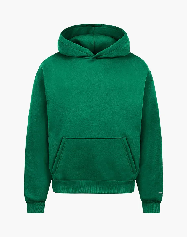 Weekend Deals to Brighten Your Day BASIC HOODIE (WOOD GREEN)