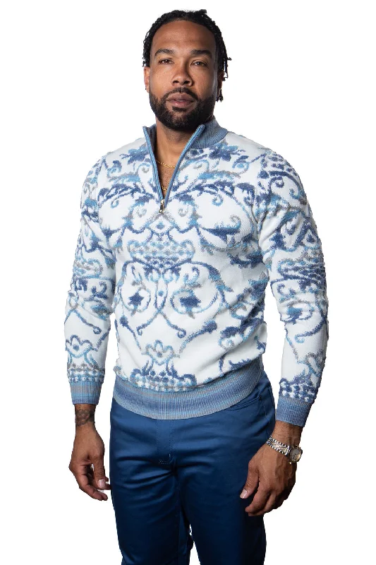 While Supplies Last Prestige crew neck half zipper luxury sweaters