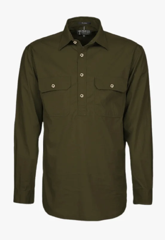 Today Only Pilbara Mens Closed Front Work Shirt RM200CF