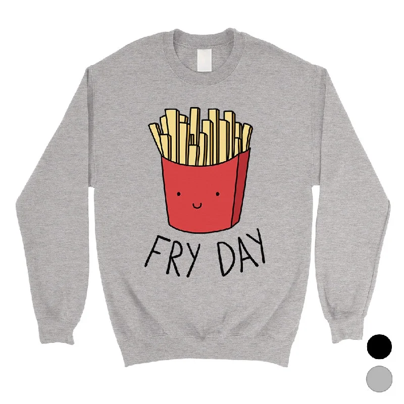 Clearance Event 365 Printing Fry Day Unisex Crewneck Sweatshirt Cute French Fries Lover Gifts Clearance Event 365 Printing Fry Day Unisex Crewneck Sweatshirt Cute French Fries Lover Gifts