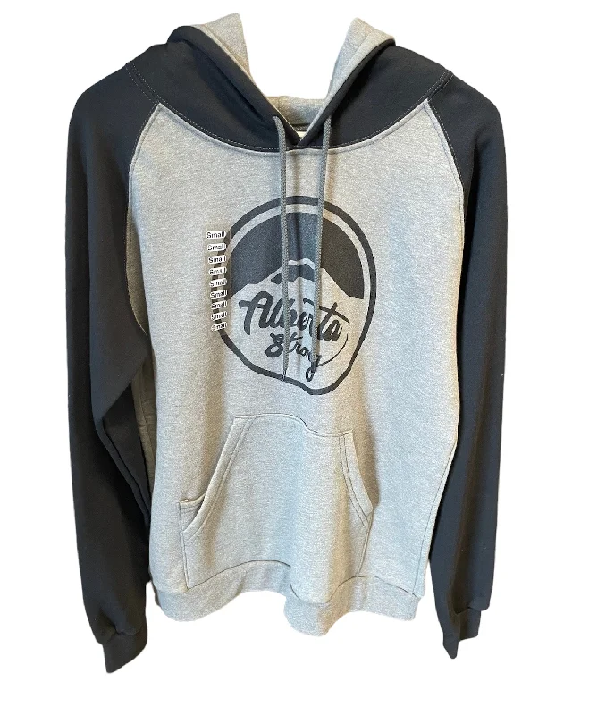 Weekend Specials to Indulge In Alberta Strong - Black/Grey Hoodie