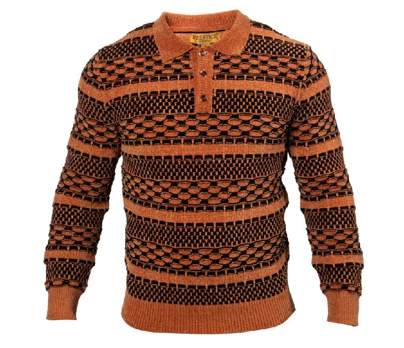 Today Only Prestige Chenille Polo Sweater
