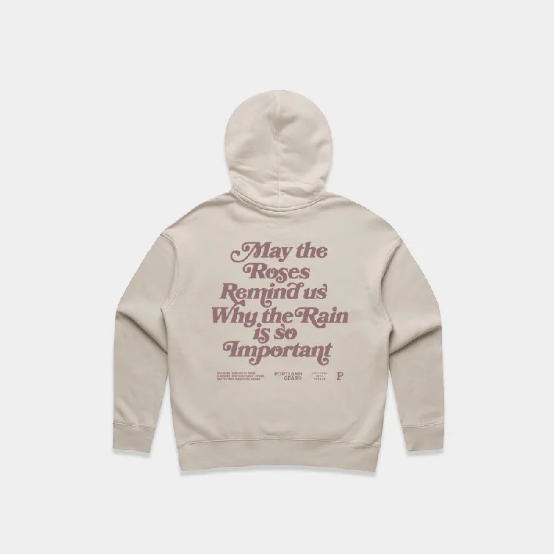 Deal Zone Women's Sueded Slogan Hoodie - Bone