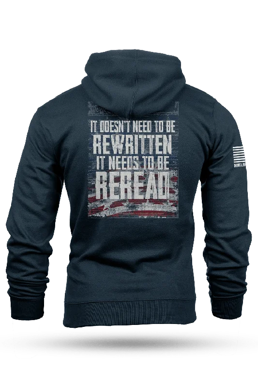Weekend Specials to Enjoy REREAD, Not Rewritten - Hoodie
