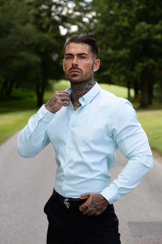 Markdowns Father Sons Classic Stretch Oxford Long Sleeve Mint - FS1010