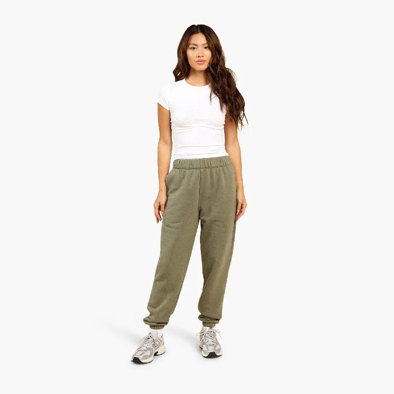 Weekend Discounts to Enjoy Vintage Fleece Jogger | Olive