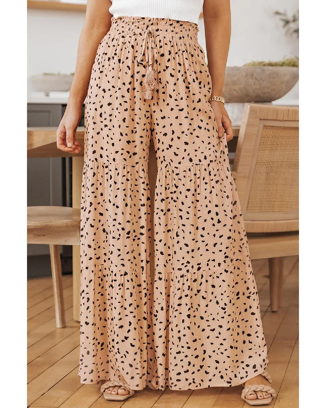 Markdown Sale Azura Exchange Ruffle Wide Leg Palazzo Pants - S