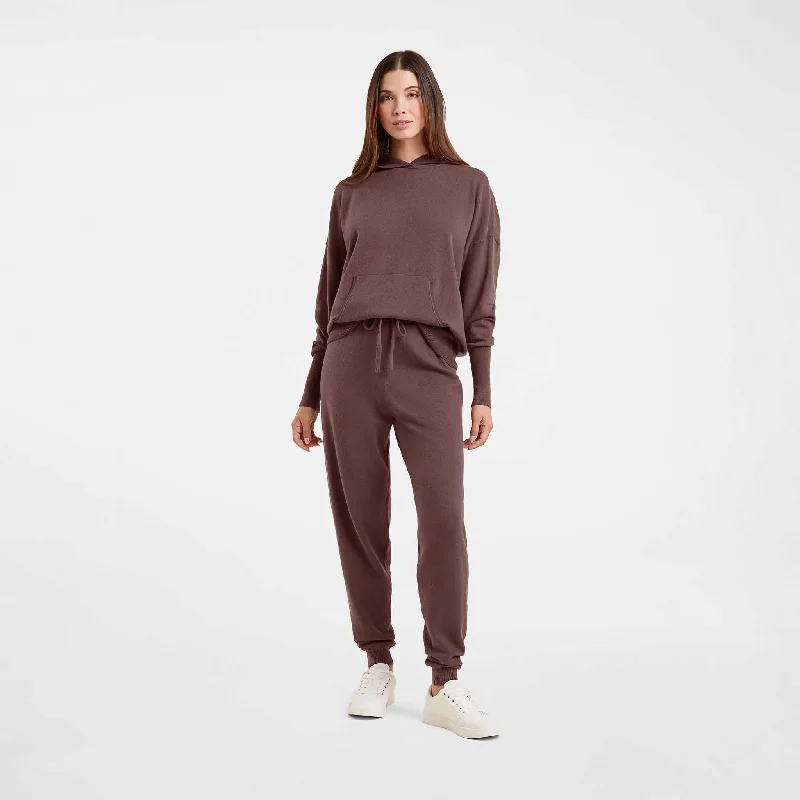 Exclusive Weekend Offers Inside Luxe Knit Jogger | Coffee