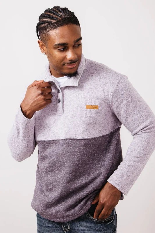 Fantastic Offers Simply Southern Quarter Snap Pullover for Men in Smoke | PP-0224-MN-PULL-QTRSNP-SMOKE Fantastic Offers Simply Southern Quarter Snap Pullover for Men in Smoke | PP-0224-MN-PULL-QTRSNP-SMOKE