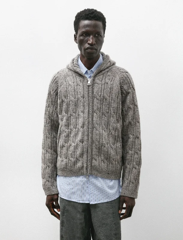 Don't Miss Out Level Hood Stable Melange Isles Wool