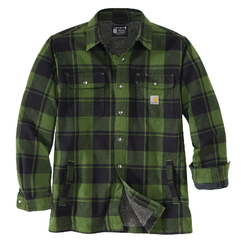 Fantastic Offers 105939 - Relaxed Fit Flannel Sherpa-Lined Shirt Jac