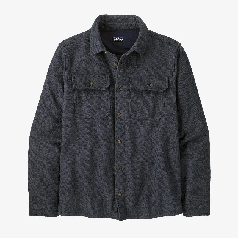 Can't Miss Patagonia Men's Fjord Loft Shirt - Smolder Blue