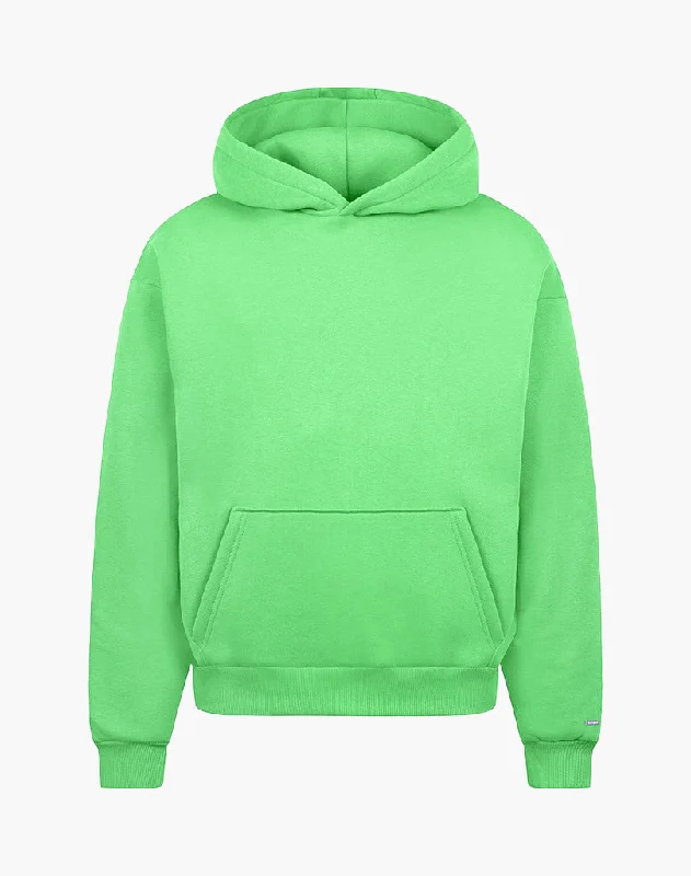 Weekend Discounts You Deserve BASIC HOODIE (POISON GREEN)