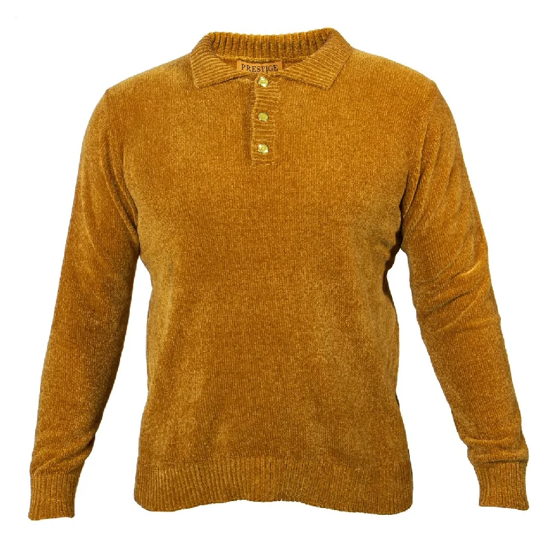 Take Action Prestige Chenille Polo Sweater