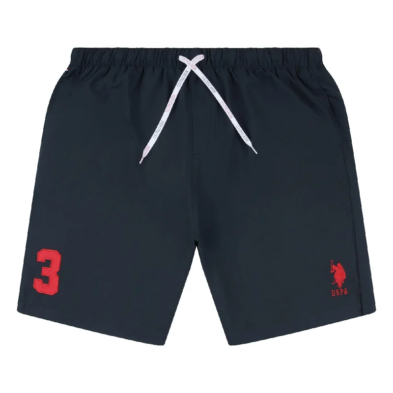 Limited Supply Men U.S. Polo Assn. Uspa Swim Shorts With Large Logo Detail