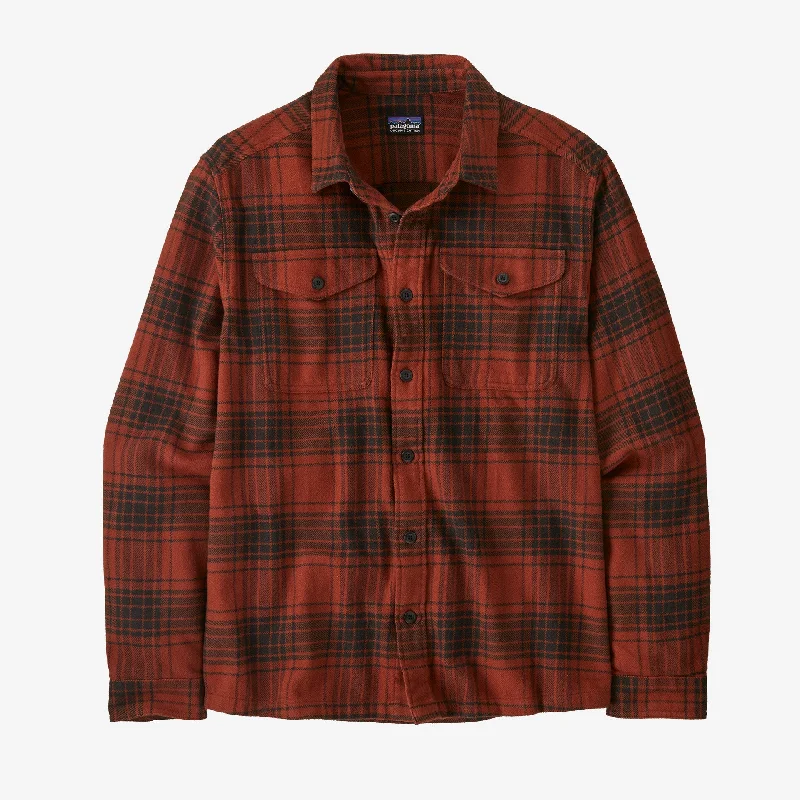Weekend Deals That Sizzle Patagonia Men's Fjord Flannel Shirt - Burnished Red