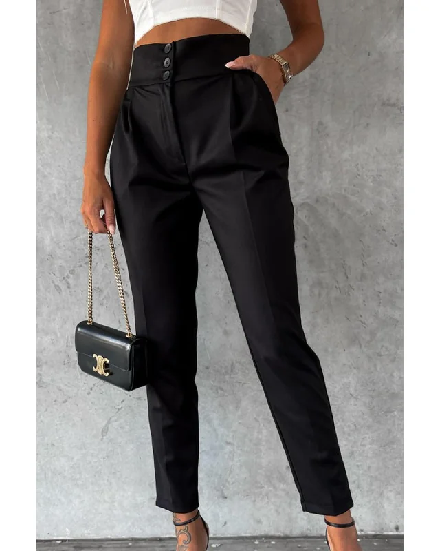 Midnight Madness Azura Exchange High Waist Tapered Pants - 10 US