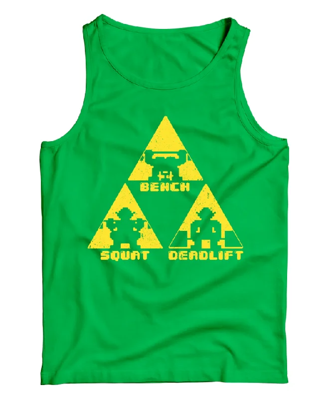 Act Fast "TriForce Powerlifting" Tank Top